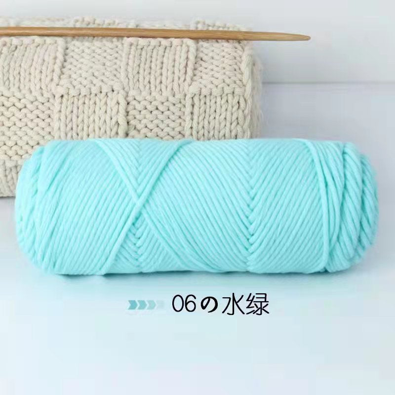 8ply Milk Cotton Yarn/ Tufting Yarn / Russian Punch Needle Yarn/ Crochet Yarn/ Amigurumi Knitting/ 8股情人棉/ 俄罗斯戳戳绣线/ 牛奶棉