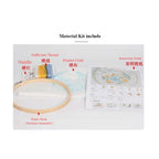 Embroidery Set/ Embroidery Kit Needlework/ DIY cross stitch set / Set Sulaman Tangan 刺绣DIY材料包/刺绣套件/新手刺绣材料包