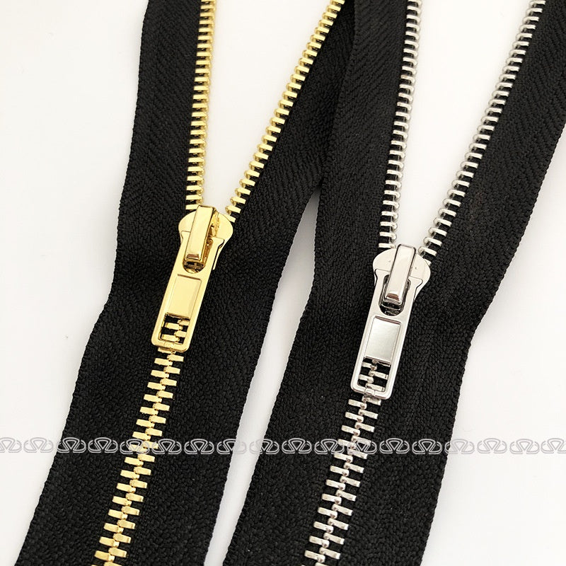Metal Pin Lock Slider/ Open Ended Zipper Head/ Clothing / Jacket Zipper Head/ Zipper Accessories / Kepala Zip Jacket