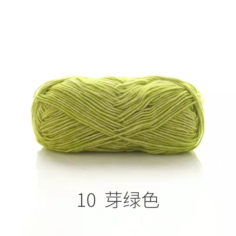 Ready Stock - Cotton Crochet Yarn/ Knitting Yarn - Benang Kait - 如意鸟沁柔棉纱/毛线- 手工编织毛线团/围巾/抱枕/毯子/娃娃