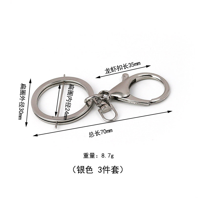 Metal Keychains/ Premium Quality/ Bag Accessories/ Crochet Accessories/ Keychains with Lobster Clasp