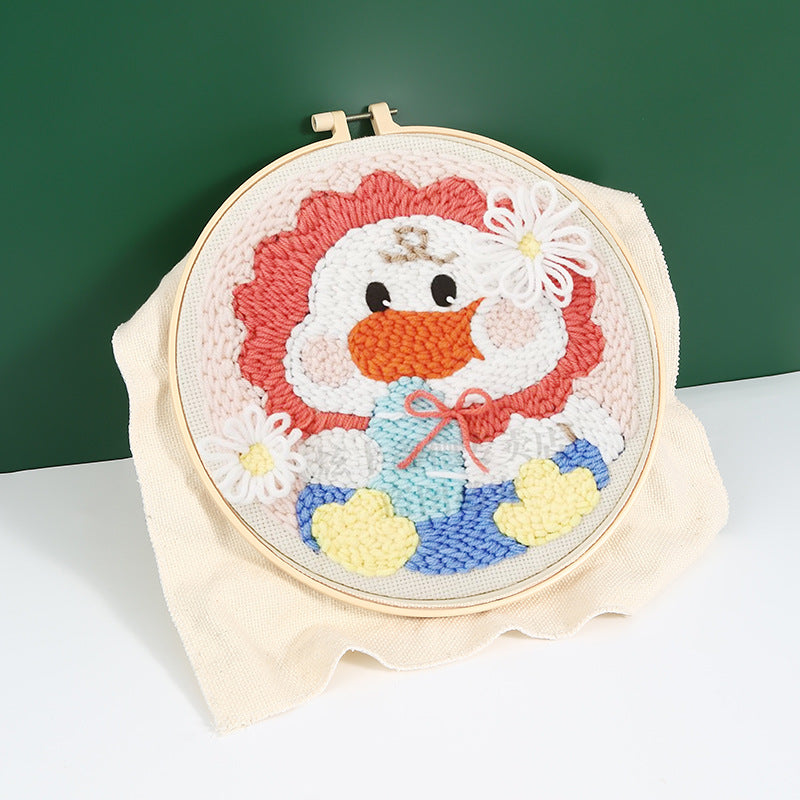 Ready Stock- Embroidery Hoop/ Plastic Hoop/ Wooden Hoop- Cross Stitch Hoop/ 现货 绣绷 榉木绣绷 仿竹绣绷