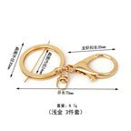 Metal Keychains/ Premium Quality/ Bag Accessories/ Crochet Accessories/ Keychains with Lobster Clasp