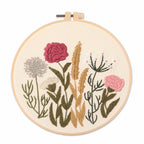Embroidery Set/ Embroidery Kit Needlework/ DIY cross stitch set / Set Sulaman Tangan /刺绣DIY材料包/刺绣套件/新手刺绣材料包