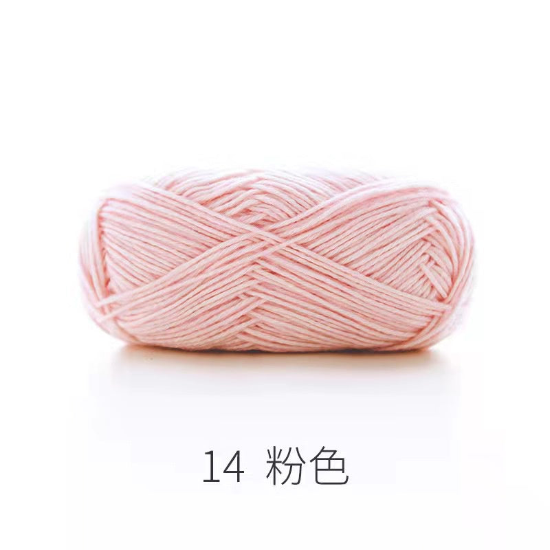 Ready Stock - Cotton Crochet Yarn/ Knitting Yarn - Benang Kait - 如意鸟沁柔棉纱/毛线- 手工编织毛线团/围巾/抱枕/毯子/娃娃