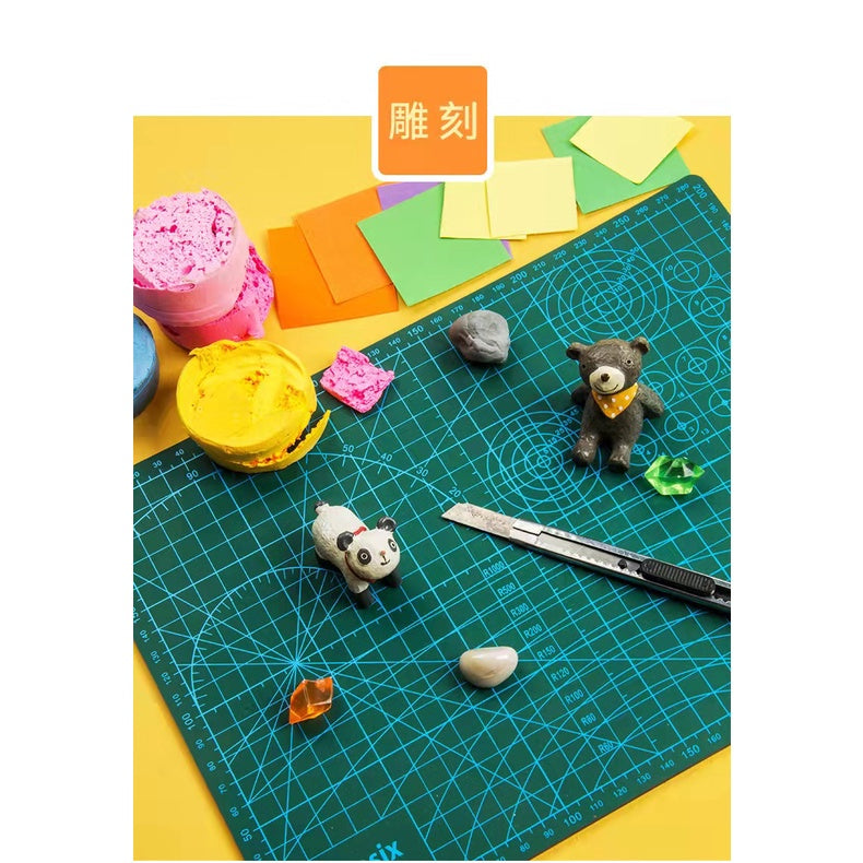 PVC Cutting Mat/ Cutting Board/ Self-Healing [A3/ A4]  -绿色垫板/ 切割垫板/手工专用切割板