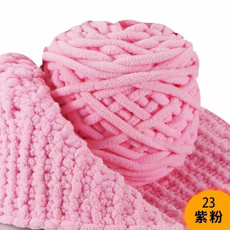 Benang Kait - 90 - 100g Microfiber Polyester Yarn - Crochet Yarn - Soft Knitting Thick Yarn- 冰条毛线- 粗毛线- 围巾毛线