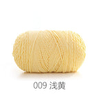 CLEARANCE - 5ply Milk Cotton Yarn/ Handmade DIY Knitting Wool/ Rainbow Yarn/ Benang Kait/ Crochet Yarn/ Knitting Yarn/ 五股牛奶纯色棉/ 针织