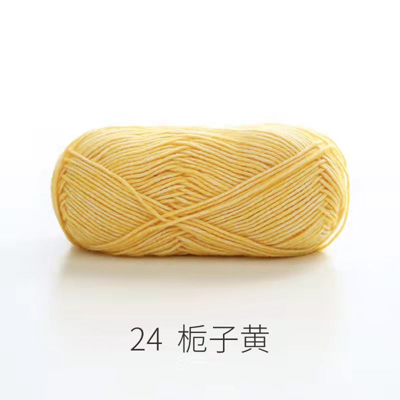 Ready Stock - Cotton Crochet Yarn/ Knitting Yarn - Benang Kait - 如意鸟沁柔棉纱/毛线- 手工编织毛线团/围巾/抱枕/毯子/娃娃