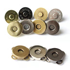 18mm Magnetic Button Clasp/ Snap Button for Bag/ Clothing/ 包包磁铁扣/ 手缝磁铁纽扣