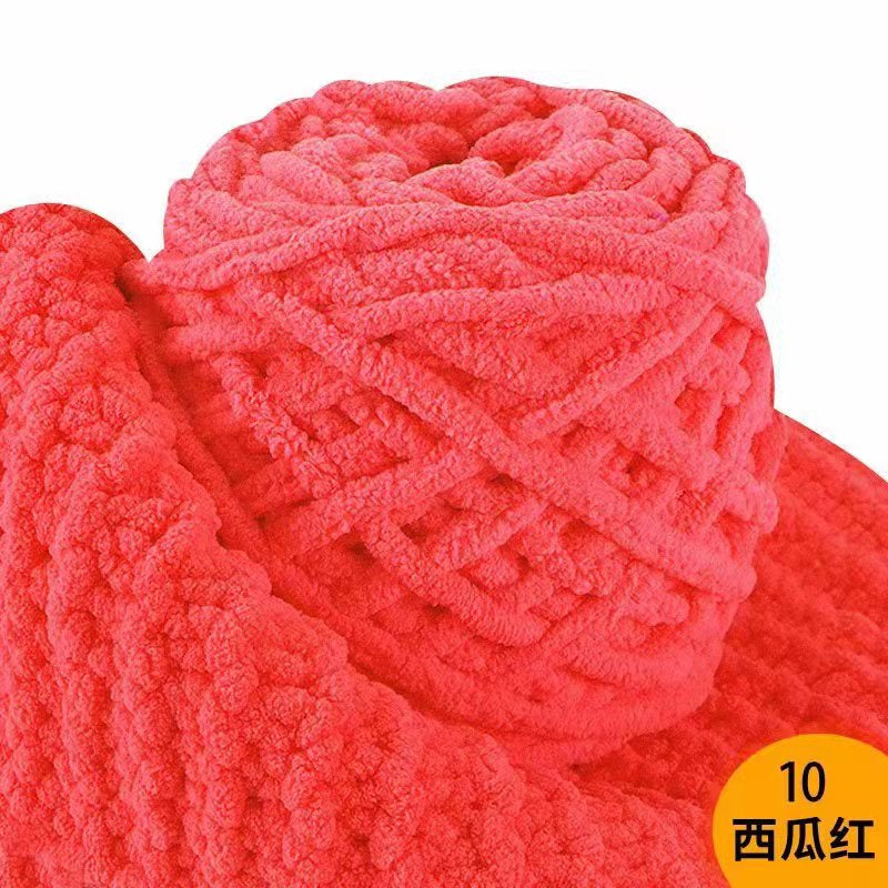Benang Kait - 90 - 100g Microfiber Polyester Yarn - Crochet Yarn - Soft Knitting Thick Yarn- 冰条毛线- 粗毛线- 围巾毛线