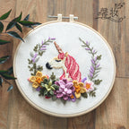 Embroidery Set/ Embroidery Kit Needlework/ DIY cross stitch set / Set Sulaman Tangan /刺绣DIY材料包/刺绣套件/新手刺绣材料包