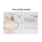 Embroidery Set/ Embroidery Kit Needlework/ DIY cross stitch set / Set Sulaman Tangan 刺绣DIY材料包/刺绣套件/新手刺绣材料包