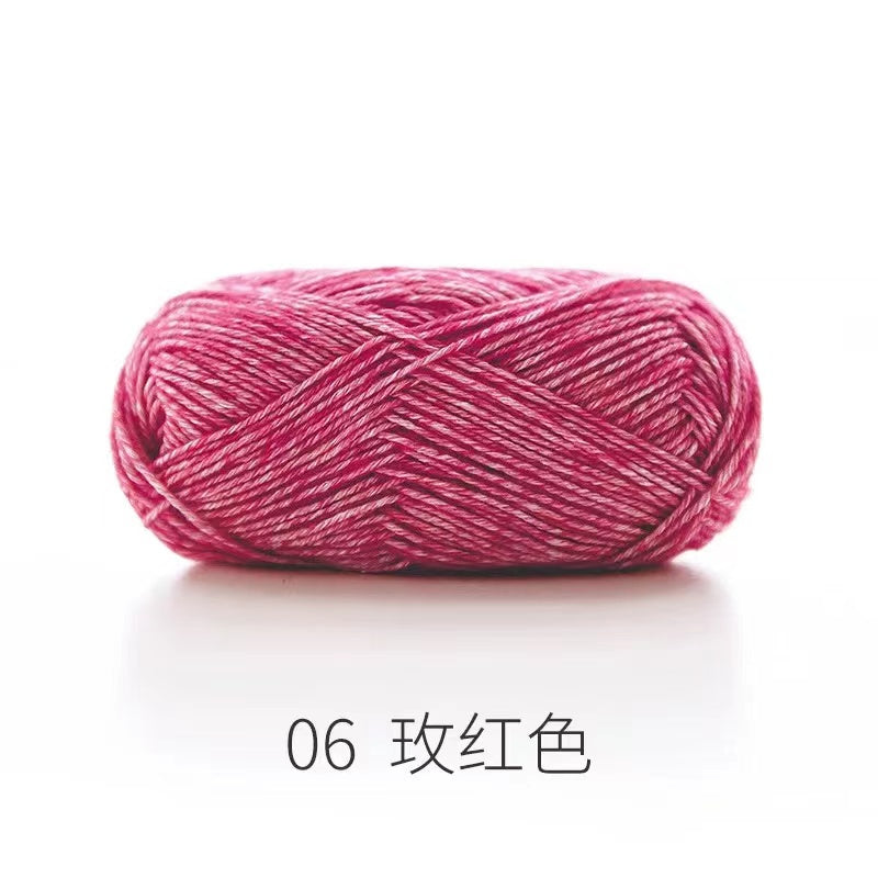 Ready Stock - Cotton Crochet Yarn/ Knitting Yarn - Benang Kait - 如意鸟沁柔棉纱/毛线- 手工编织毛线团/围巾/抱枕/毯子/娃娃