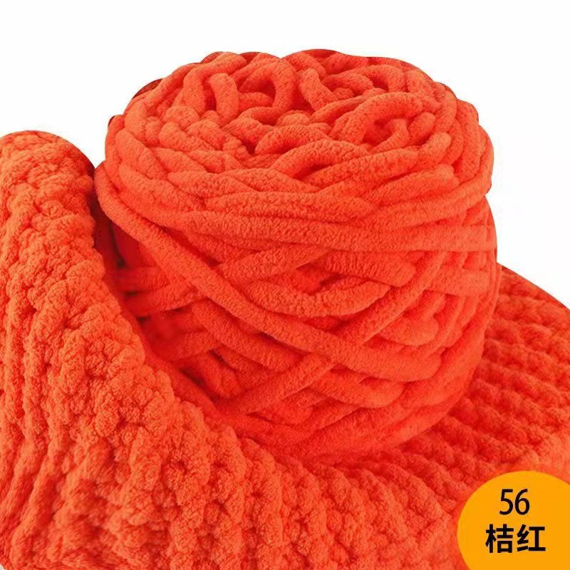 Benang Kait - 90 - 100g Microfiber Polyester Yarn - Crochet Yarn - Soft Knitting Thick Yarn- 冰条毛线- 粗毛线- 围巾毛线