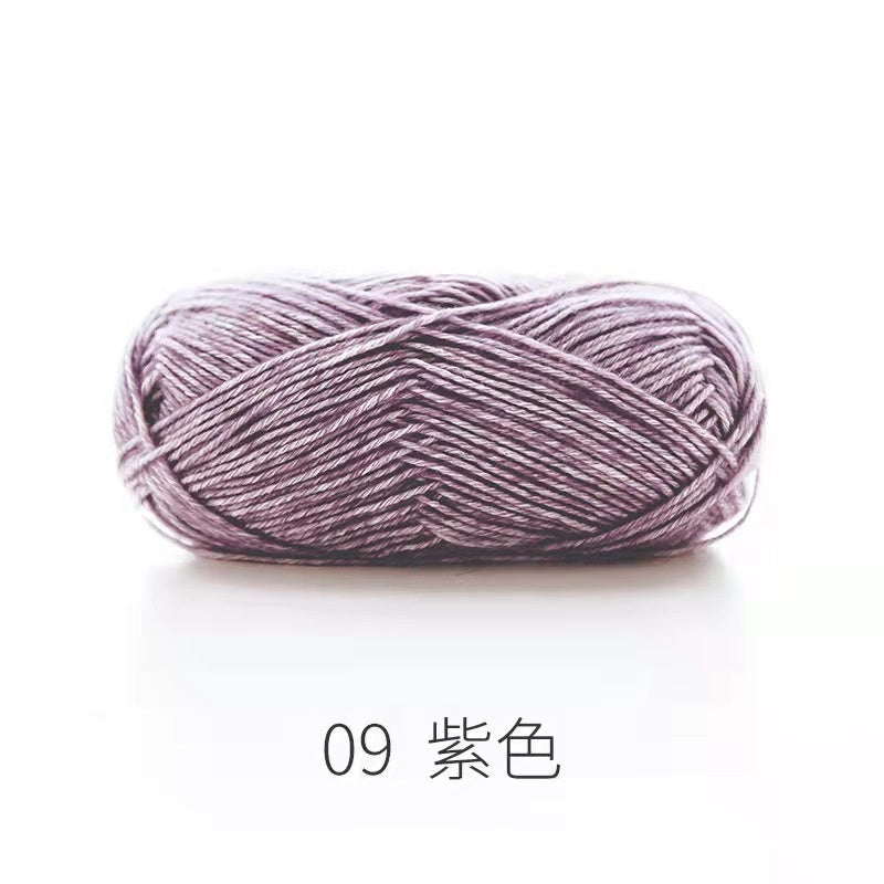 Ready Stock - Cotton Crochet Yarn/ Knitting Yarn - Benang Kait - 如意鸟沁柔棉纱/毛线- 手工编织毛线团/围巾/抱枕/毯子/娃娃