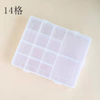Embroidery Tools Storage Box/ Plastic Storage Box /Transparent Jewelry Box/ Tools organizer/透明首饰盒 绣线盒手工工具储物盒 塑料收纳盒 饰品盒
