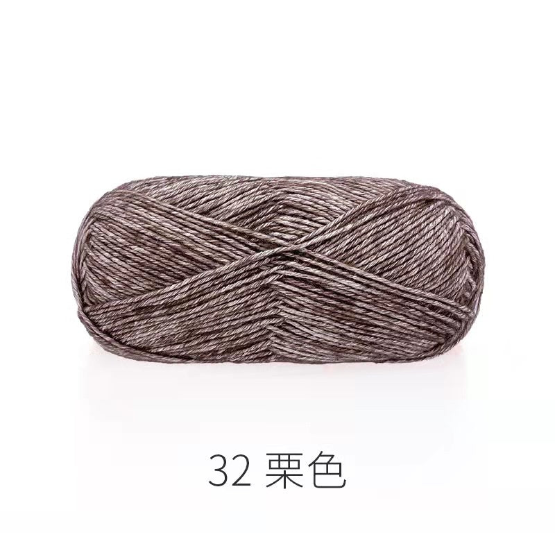 Ready Stock - Cotton Crochet Yarn/ Knitting Yarn - Benang Kait - 如意鸟沁柔棉纱/毛线- 手工编织毛线团/围巾/抱枕/毯子/娃娃