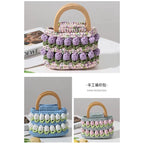 Bag Accessories/ Plastic Bag Handle/ Wooden Bag Handle/ D-Shape Bag Handle-木制D型手挽/包包手提/包包配件/DIY化妆包手提半圆手挽/ 包包手柄