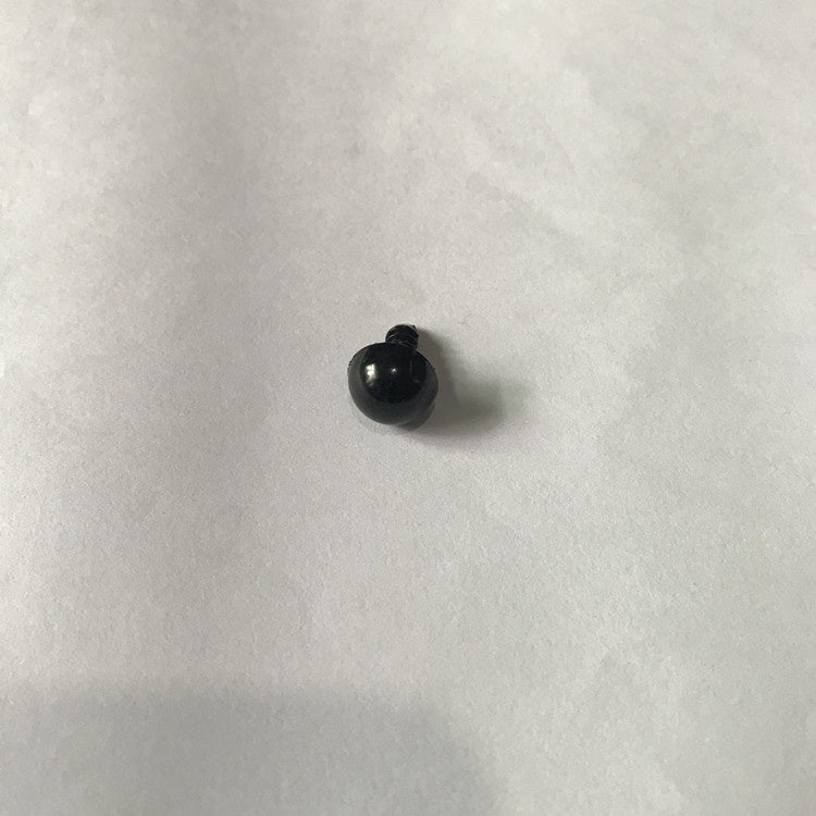 Screw Doll Eye/ Black Button Eyeball/ DIY Screw Eye/Mushroom Button/ 螺丝玩偶眼睛/娃娃动物眼睛扣/黑色螺丝扣子眼珠/蘑菇扣/ 娃娃眼睛