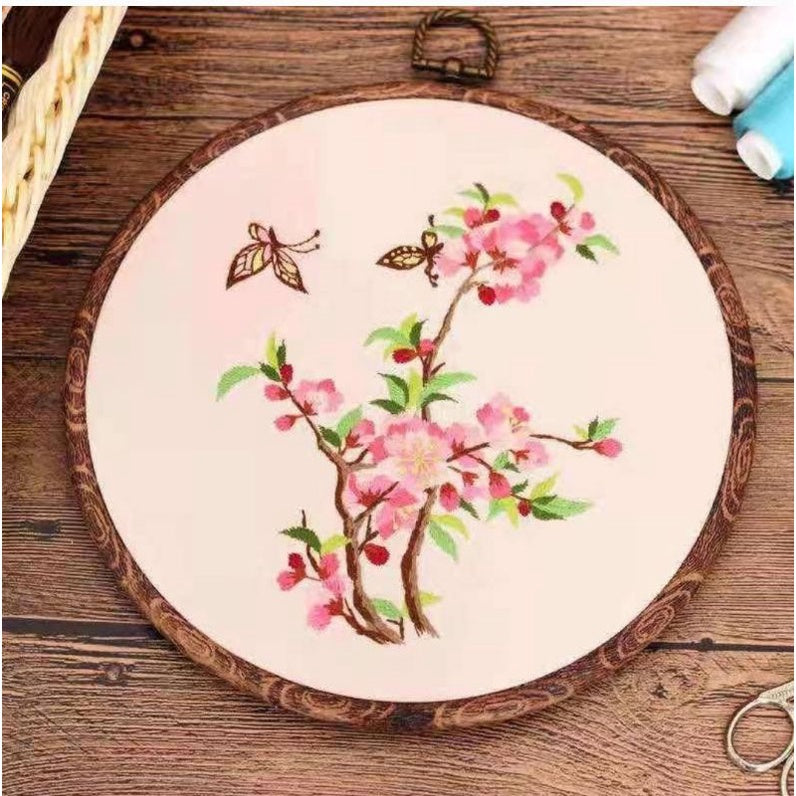 Ready Stock- Embroidery Hoop-  Antique plastic embroidery Hoop/ 现货 绣绷 塑料仿古绣绷