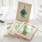 Creative Photo Frame - Wooden Frame for Embroidery Arts/ 刺绣十字绣装裱相框、 创意木质画框照片相架