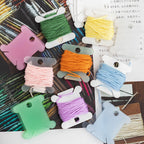 Winding Board/ Cross-stitch/ Embroidery thread winding board/ thread organizer/ 十字绣线 绕线板/ 绣花线绕线版/