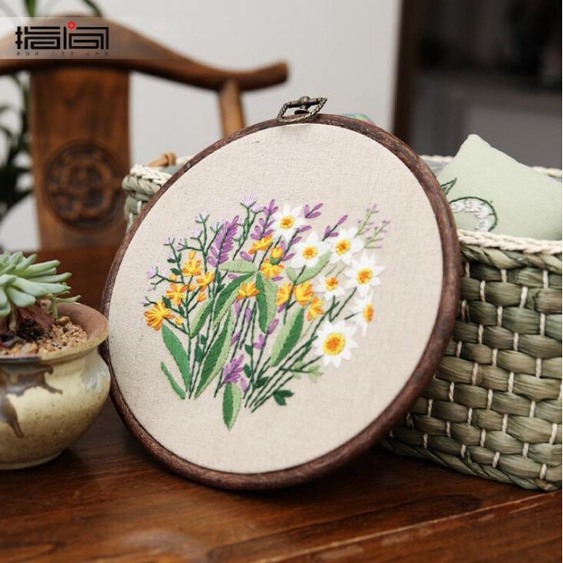 Ready Stock- Embroidery Hoop-  Antique plastic embroidery Hoop/ 现货 绣绷 塑料仿古绣绷