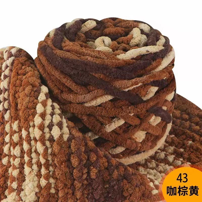 Benang Kait - 90 - 100g Microfiber Polyester Yarn - Crochet Yarn - Soft Knitting Thick Yarn- 冰条毛线- 粗毛线- 围巾毛线