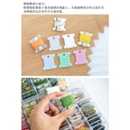 Winding Board/ Cross-stitch/ Embroidery thread winding board/ thread organizer/ 十字绣线 绕线板/ 绣花线绕线版/