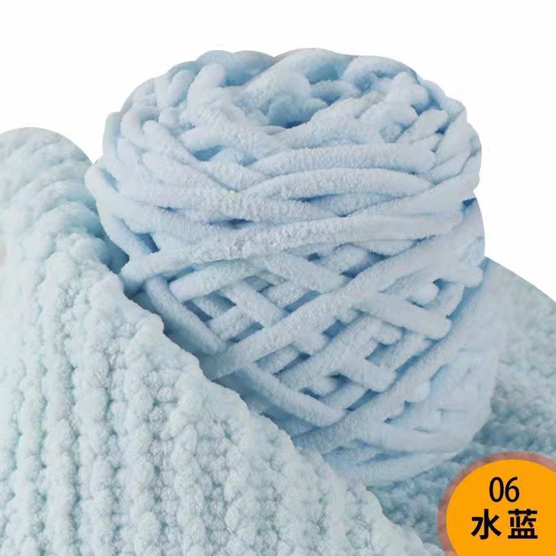 Benang Kait - 90 - 100g Microfiber Polyester Yarn - Crochet Yarn - Soft Knitting Thick Yarn- 冰条毛线- 粗毛线- 围巾毛线