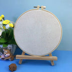 Pre-cut Monks Cloth Fabric/ Punch Needle Embroidery Fabric/ Tufting Fabric/ Fabric Rug Hooking/ 俄罗斯戳戳绣专用绣布