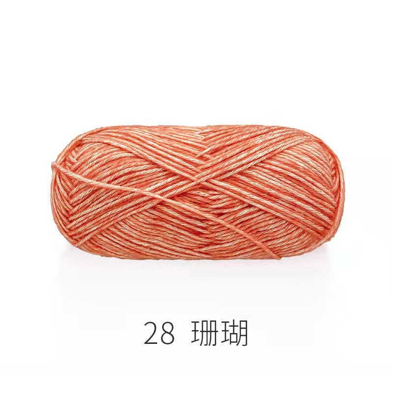 Ready Stock - Cotton Crochet Yarn/ Knitting Yarn - Benang Kait - 如意鸟沁柔棉纱/毛线- 手工编织毛线团/围巾/抱枕/毯子/娃娃