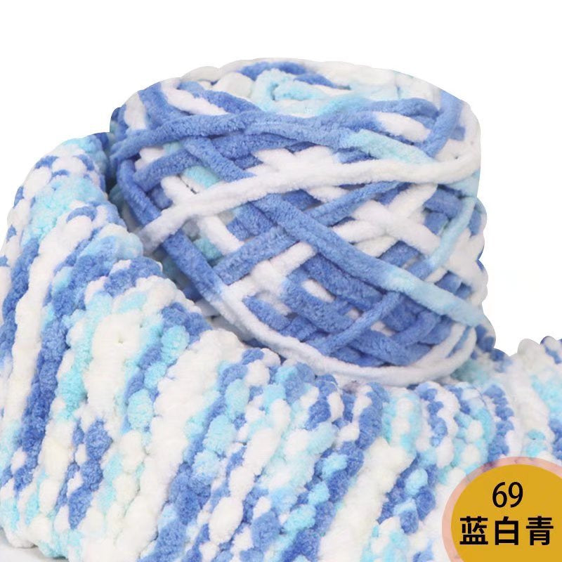 Benang Kait - 90 - 100g Microfiber Polyester Yarn - Crochet Yarn - Soft Knitting Thick Yarn- 冰条毛线- 粗毛线- 围巾毛线
