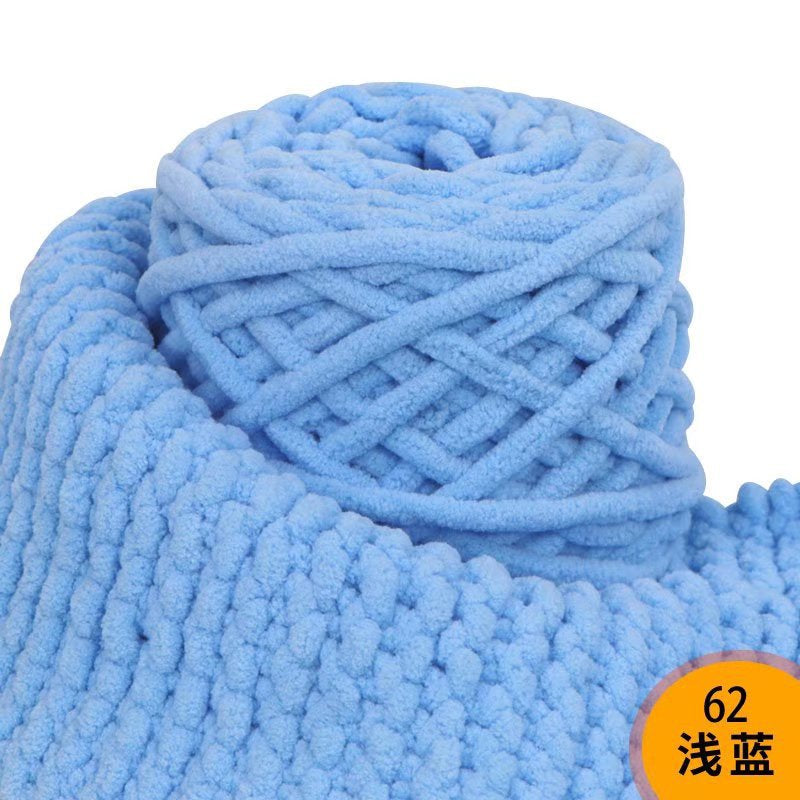Benang Kait - 90 - 100g Microfiber Polyester Yarn - Crochet Yarn - Soft Knitting Thick Yarn- 冰条毛线- 粗毛线- 围巾毛线