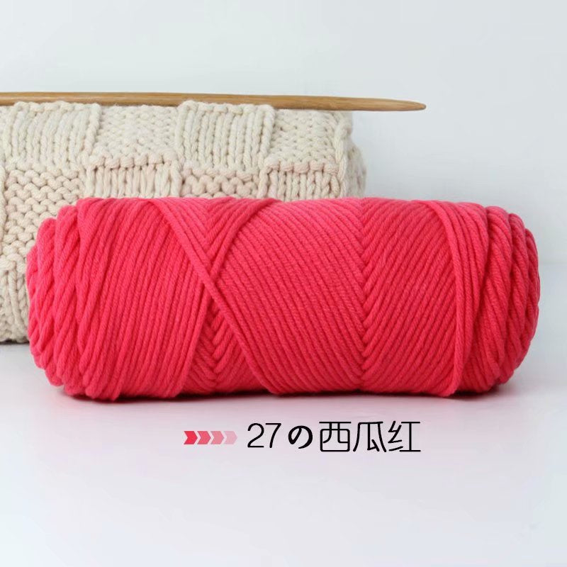 8ply Milk Cotton Yarn/ Tufting Yarn / Russian Punch Needle Yarn/ Crochet Yarn/ Amigurumi Knitting/ 8股情人棉/ 俄罗斯戳戳绣线/ 牛奶棉