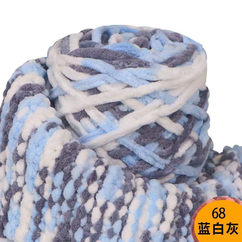 Benang Kait - 90 - 100g Microfiber Polyester Yarn - Crochet Yarn - Soft Knitting Thick Yarn- 冰条毛线- 粗毛线- 围巾毛线