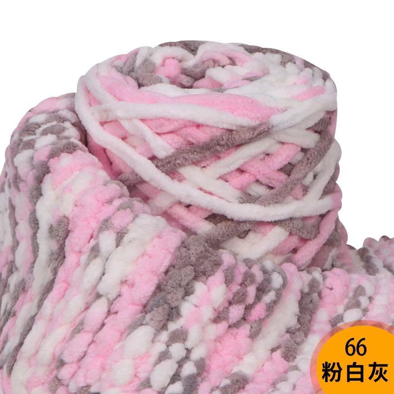 Benang Kait - 90 - 100g Microfiber Polyester Yarn - Crochet Yarn - Soft Knitting Thick Yarn- 冰条毛线- 粗毛线- 围巾毛线