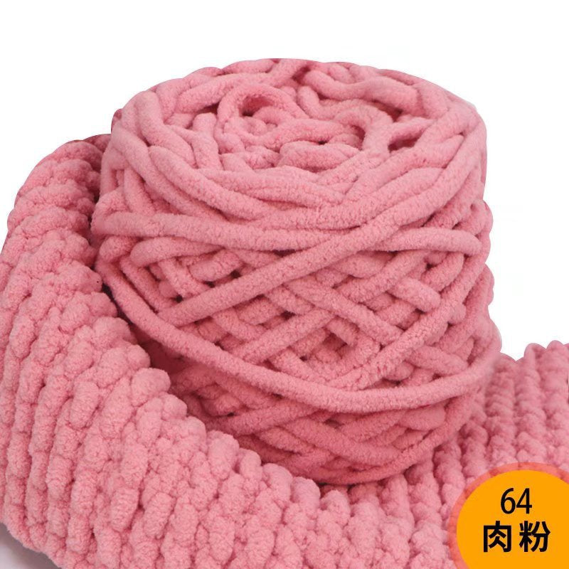 Benang Kait - 90 - 100g Microfiber Polyester Yarn - Crochet Yarn - Soft Knitting Thick Yarn- 冰条毛线- 粗毛线- 围巾毛线