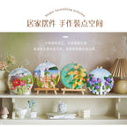 CLEARANCE - DIY Needle Felting Wool Set/ 羊毛毡戳戳乐刺绣材料包/ 山水画戳戳乐全套材料
