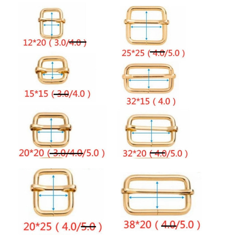 Premium Metal Adjustable Bag Buckle | Pelaras Tali Beg Cangkuk Tali Beg Buckle