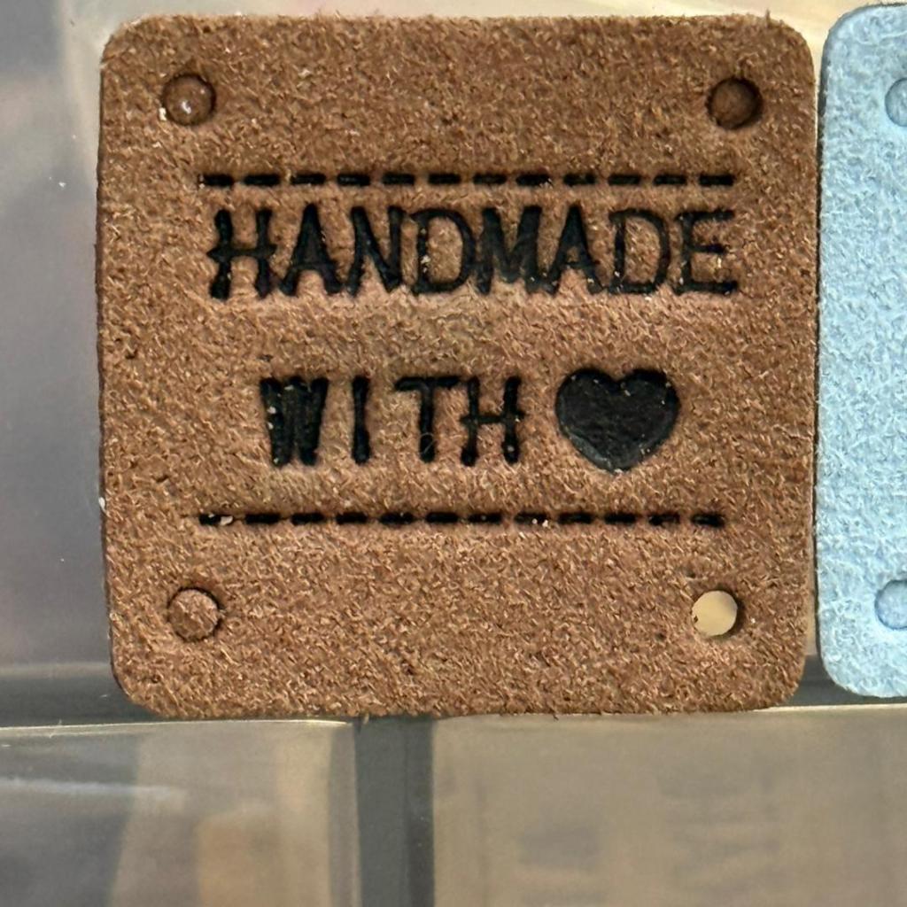 5pcs Handmade Microfiber Label Tag / Color Tag/ handmade Label/ Handmade Tag 迷你彩色手工制作标签