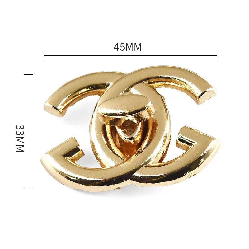 Bag Lock/ Bag Buckle/ Duck Lock/ Kunci Beg Kait/ Crochet Bag Lock/ Bag Clasp/ Turn Lock/ Bag Accessories