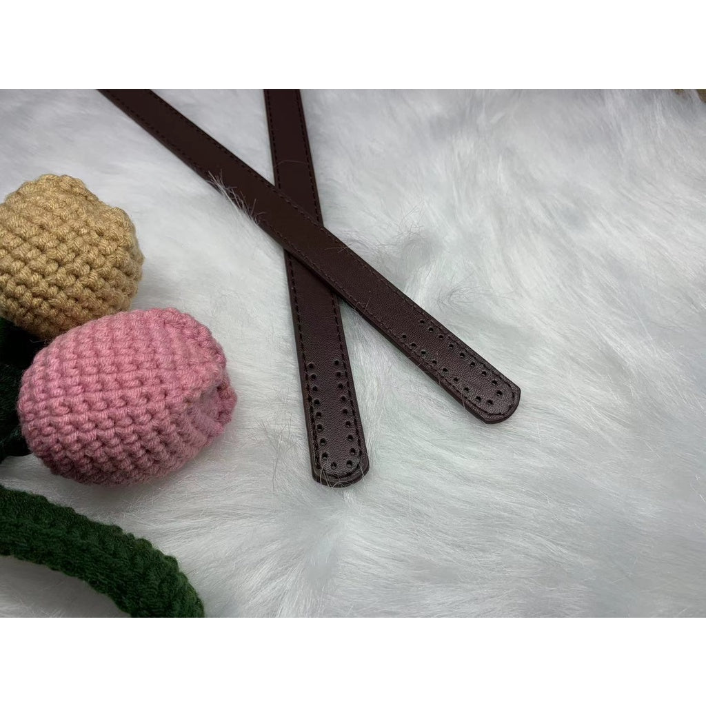PU Leather Bag Strap/ Bag Handle/ Bag Accessories/ Tali Beg/ Shoulder Bag Strap/ Handbag Strap/ PU Leather Strap