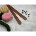 PU Leather Bag Strap/ Bag Handle/ Bag Accessories/ Tali Beg/ Shoulder Bag Strap/ Handbag Strap/ PU Leather Strap