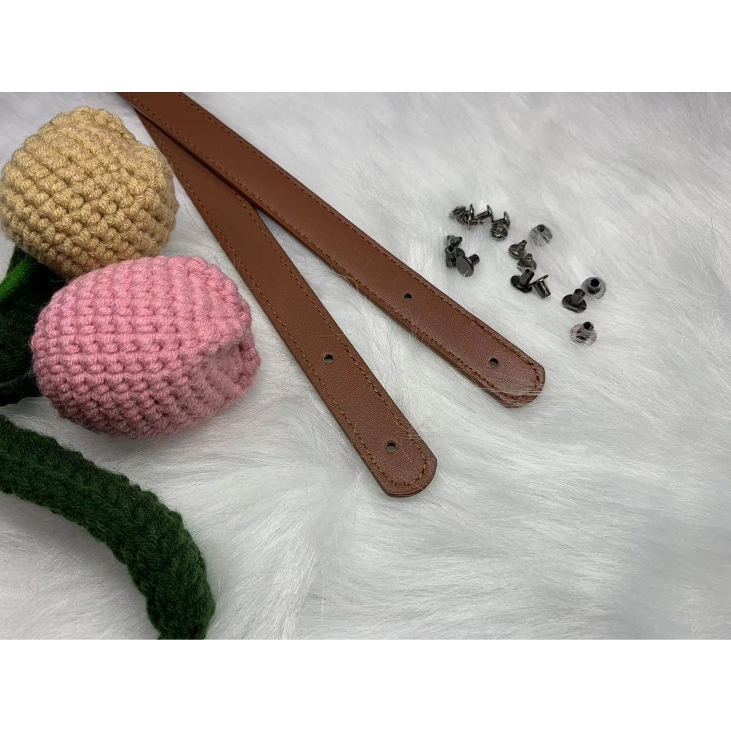 PU Leather Bag Strap/ Bag Handle/ Bag Accessories/ Tali Beg/ Shoulder Bag Strap/ Handbag Strap/ PU Leather Strap
