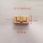 Bag Lock/ Bag Buckle/ Duck Lock/ Kunci Beg Kait/ Crochet Bag Lock/ Bag Clasp/ Turn Lock/ Bag Accessories