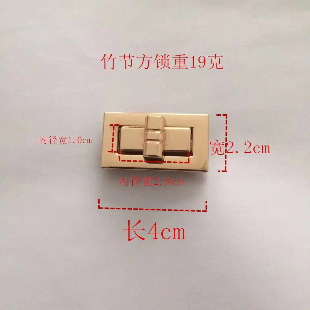 Bag Lock/ Bag Buckle/ Duck Lock/ Kunci Beg Kait/ Crochet Bag Lock/ Bag Clasp/ Turn Lock/ Bag Accessories