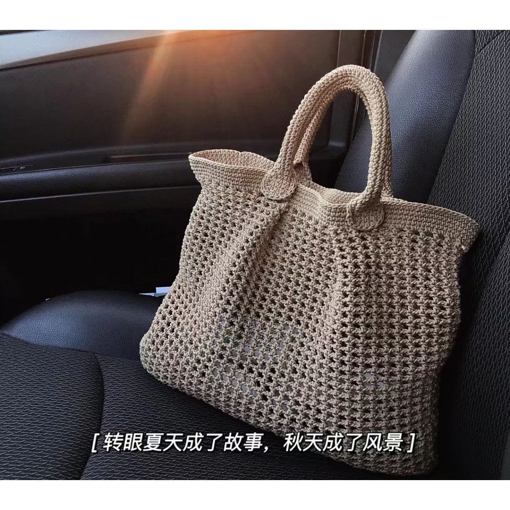 Benang Kait Beg/ Benang PP/ Benang Nylon/ Nylon Crochet Yarn/ Bag Crochet Yarn/ Rope Yarn/ Knitting Yarn
