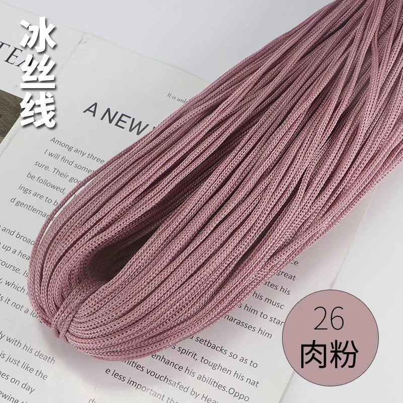 Benang PP 3mm/ Benang Nylon Crochet/ Tali PP / Bag Crochet Yarn/ PP Rope/ Bag Yarn/ Benang Tali Nylon